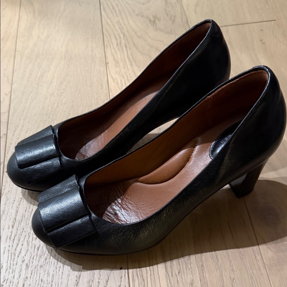 Clarks Pumps - Elegant Black Leather - Picture 4 of 5